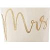 Mud Pie Wedding Mrs. Canvas Tote Bag(Mrs.)