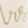 Mud Pie Wedding Mrs. Canvas Tote Bag(Mrs.)