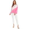 Mud Pie Wheeler Women’s Tie Dye Sweatshirt(Pink)