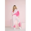 Mud Pie Wheeler Women’s Tie Dye Sweatshirt(Pink)
