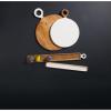 Mud Pie White/Wooden Loop Handle Board, Small, 16″ x 21″(Wooden)