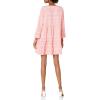 Mud Pie Women’s Above The Knee(Pink)
