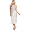 Mud Pie Women’s Anya Midi Skirt(Blue)