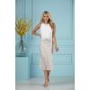 Mud Pie Women’s Anya Midi Skirt(Gray)