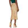 Mud Pie Women’s Anya Midi Skirt(Tan)