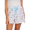 Mud Pie Women’s Bride Pajama Shorts White