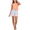 Mud Pie Women’s Bride Pajama Shorts White