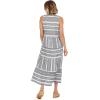 Mud Pie Women’s Burke Jacquard Midi Dress(Black)