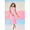 Mud Pie Women’s Burke Jacquard Midi Dress(Pink)