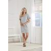 Mud Pie Women’s Cassidy V-Neck Dress(Gray)