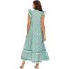 Mud Pie Women’s Chapman Maxi Dress(Green)