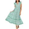 Mud Pie Women’s Chapman Maxi Dress(Green)
