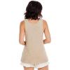 Mud Pie Women’s Cherri Knit Tank(Tan)