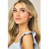 Mud Pie Women’s Dainty Earring Set, One Size(Lilac)