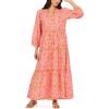 Mud Pie Women’s Farris Maxi Dress(Pink)