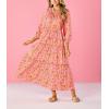 Mud Pie Women’s Farris Maxi Dress(Pink)