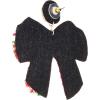 Mud Pie Women’s Holiday Beaded Earrings, Bow, One Size