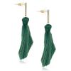 Mud Pie Women’s Holiday Earrings, Green, One Size