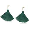 Mud Pie Women’s Holiday Earrings, Green, One Size