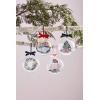 Mud Pie Women’s Holiday Ornament Earrings, Tree, One Size