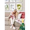 Mud Pie Women’s Leopard Fuzzy Slipper and Eyemask Set(Cream)