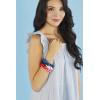 Mud Pie Women’s Link Bracelet, Pink, One Size