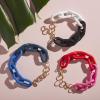Mud Pie Women’s Link Bracelet, Pink, One Size