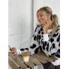 Mud Pie Women’s Long Sleeve(White)
