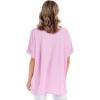 Mud Pie Women’s Nadine Oversized Top(Lilac)