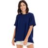 Mud Pie Women’s Nadine Oversized Top(Lilac)