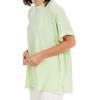 Mud Pie Women’s Nadine Oversized Top(Lime)