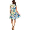 Mud Pie Women’s Reeves Flounce Dress(Green)