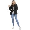 Mud Pie Women’s Shaw Boyfriend Jacket(Black)