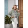 Mud Pie Women’s Shaw Boyfriend Jacket(Green)