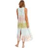 Mud Pie Women’s Sleeveless Maxi Dress(Multi)