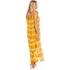Mud Pie Women’s Sleeveless Maxi Dress(Mustard)