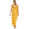 Mud Pie Women’s Sleeveless Maxi Dress(Mustard)