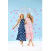 Mud Pie Women’s Ward Smocked Midi Dress(Pink)