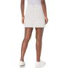 Mud Pie Women’s Windsor Button Fly Skirt(White)