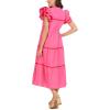 Mud Pie Womens Women’s Pia RIC Rac Dress(Pink)