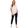 Mud Pie Zander Women’s Knit Short Sleeve T-Shirt(Blush Leopard)
