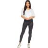 Mud Pie Ziggy Womens High-Waisted Leggings(Black)