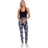 Mud Pie Ziggy Womens High-Waisted Leggings(Black Camo)