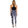 Mud Pie Ziggy Womens High-Waisted Leggings(Black Camo)