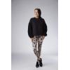 Mud Pie Ziggy Womens High-Waisted Leggings(Tan Leopard)