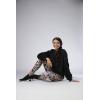 Mud Pie Ziggy Womens High-Waisted Leggings(Tan Leopard)