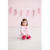 Mud Pie baby-girls Casual(Pink Santa)