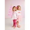Mud Pie baby-girls Casual(Pink Santa)