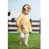 Mud Pie baby-girls Casual(Yellow Gingham)