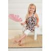 Mud Pie baby-girls Leopard Tunic and Capri(Pink)